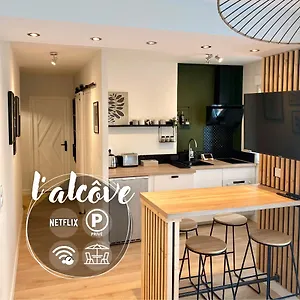 L'alcove - T2 Calme, Terrasse & Parking Prive Castres (Tarn)